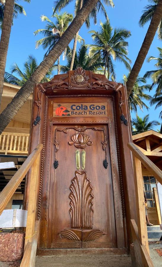 Cola Goa Beach Resort Bagian luar foto