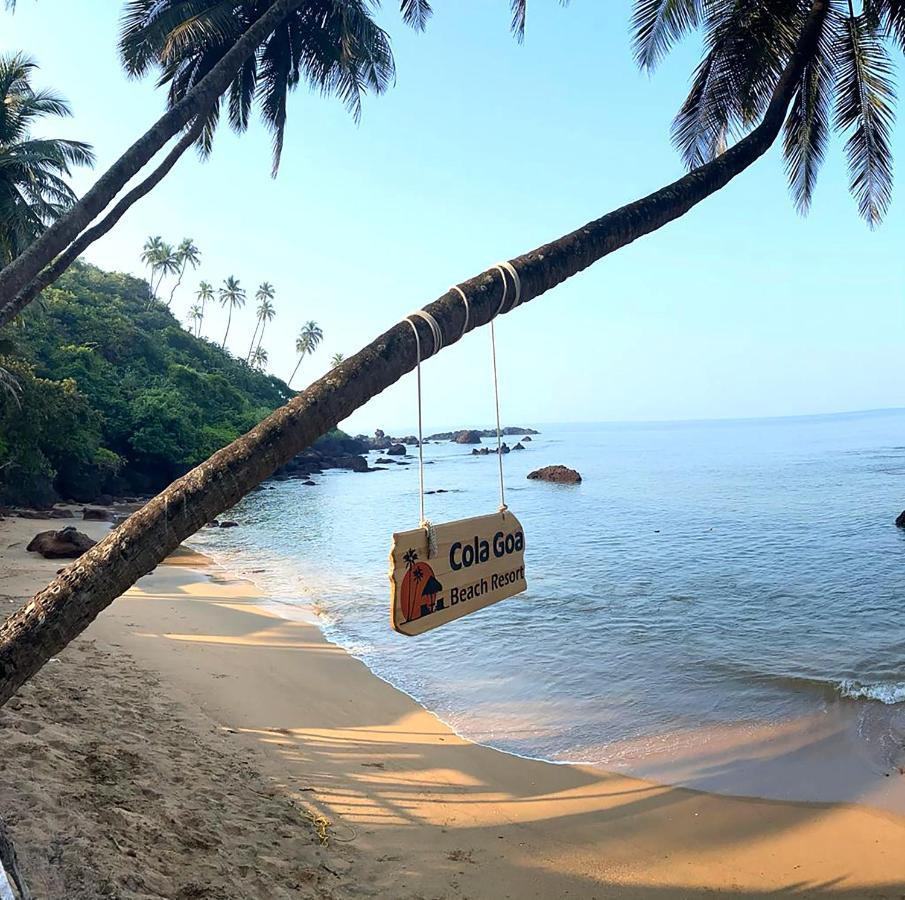 Cola Goa Beach Resort Bagian luar foto